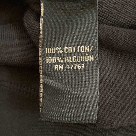 Rafaella Studio Woman black T-shirt with keyhole neckline. Size 1X - Picture 6 of 7